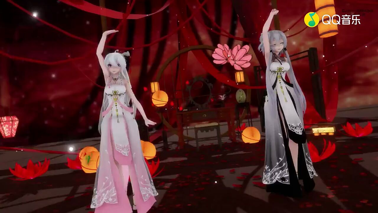 【MMD】弱音&洛天依
